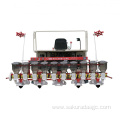 Models of rice field direct seeding machines